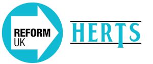 ReformUK Herts Logo